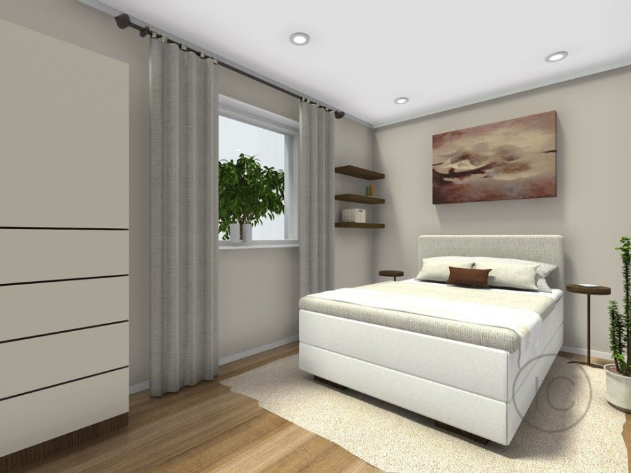 Einrichtungsbeispiel Etagenwohnung Bonn