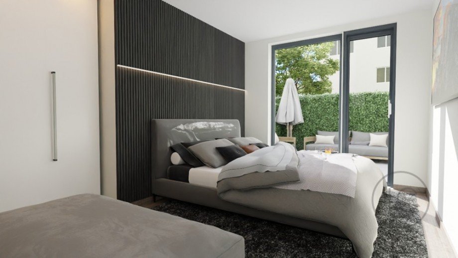 Schlafzimmer Erdgeschosswohnung Bonn