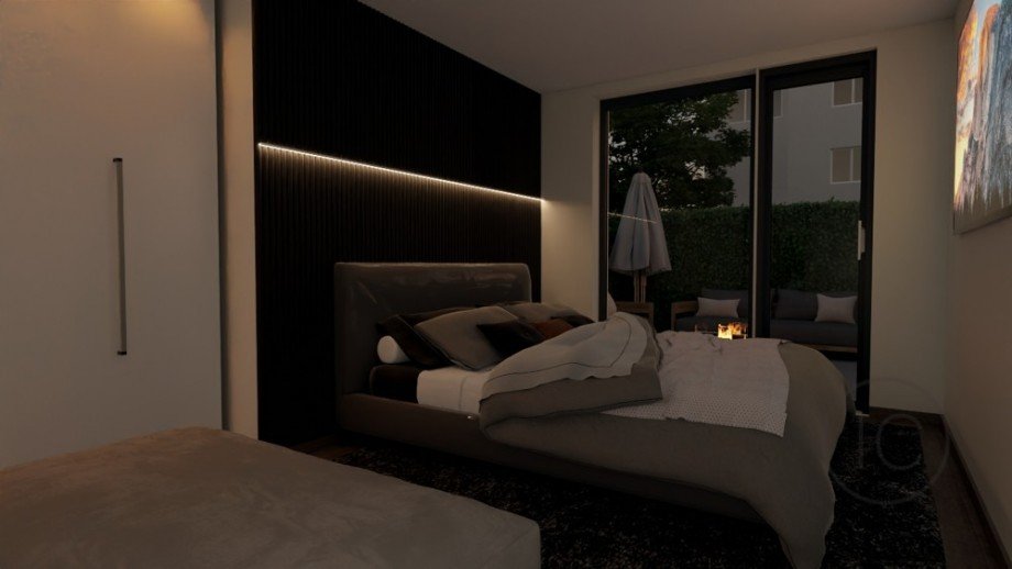 Schlafzimmer Erdgeschosswohnung Bonn