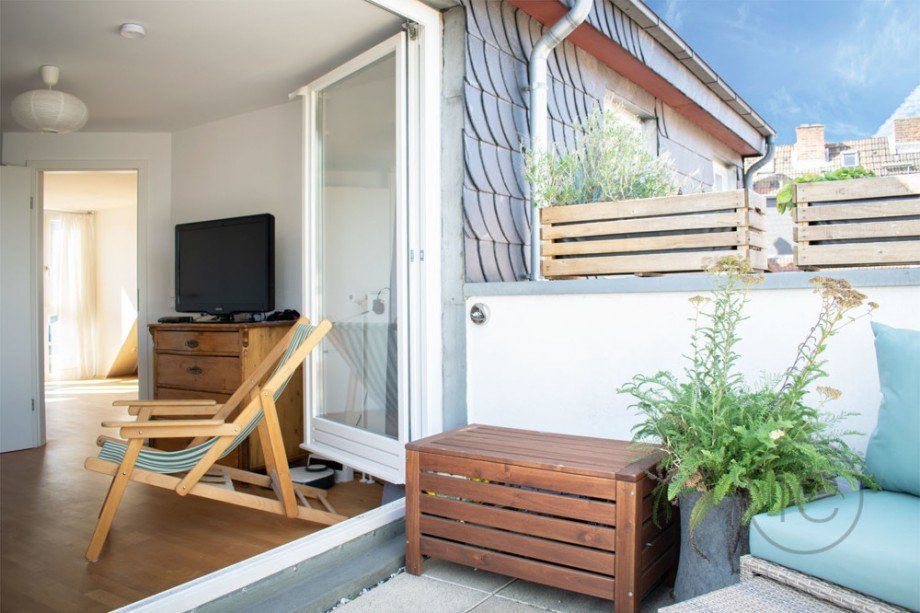 Balkon Schlafzimmer Maisonettewohnung K�ln