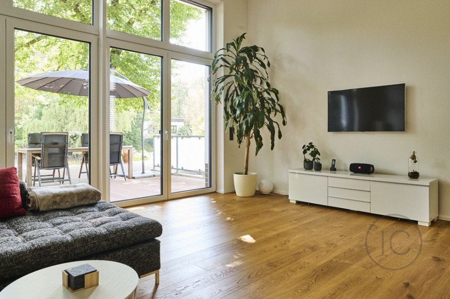 Wohnzimmer Erdgeschosswohnung R�srath